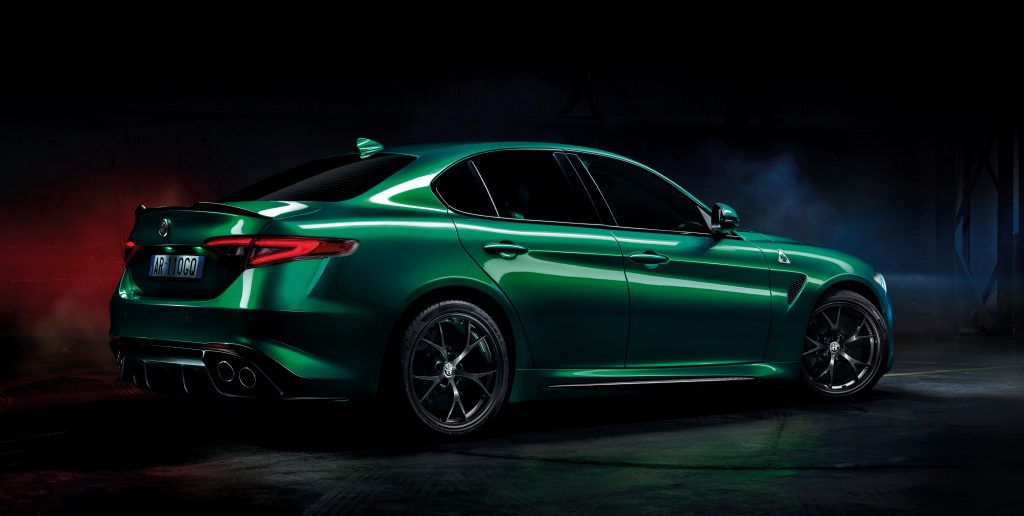 Montreal Green Alfa Romeo Giulia Quadrifoglio